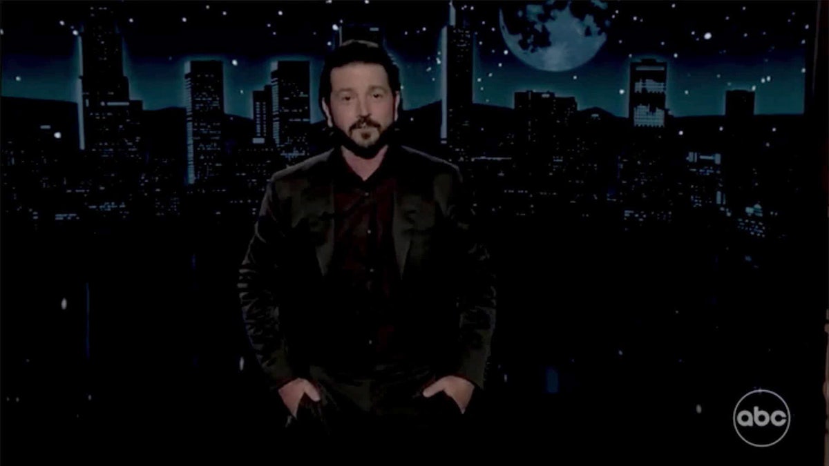 Diego Luna stuns Jimmy Kimmel by presenting a bizarrely unique gift as