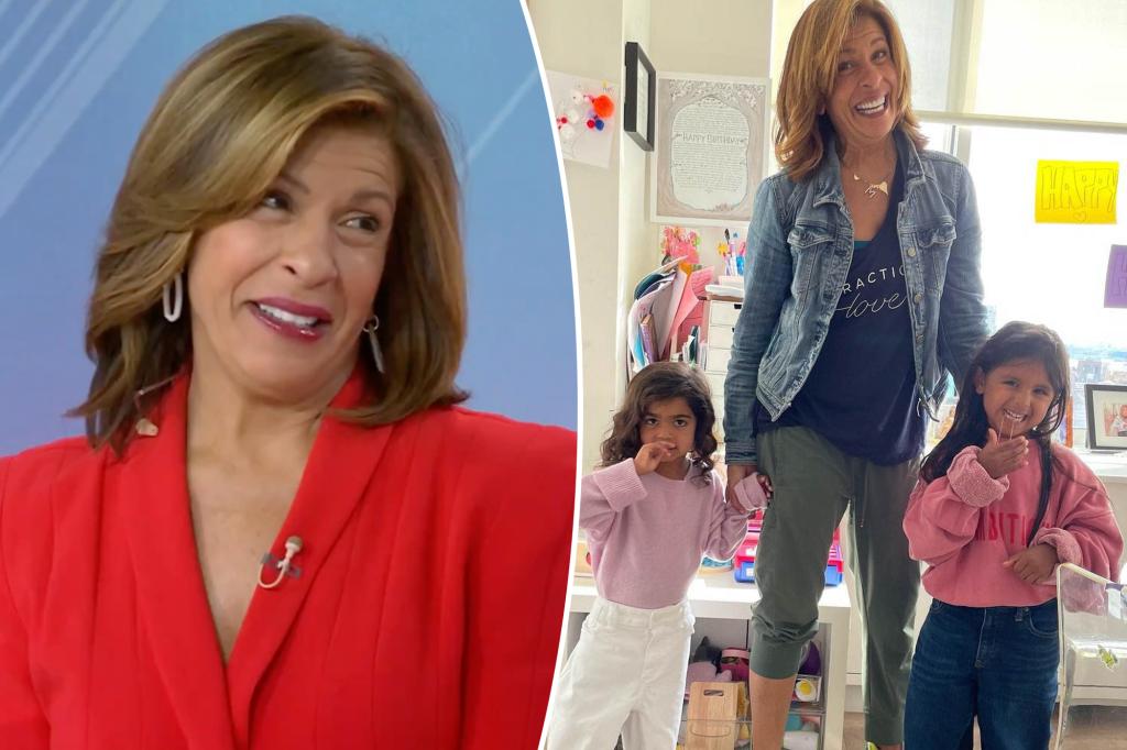 Hoda Kotb emotional, shedding tears as she shares the serious