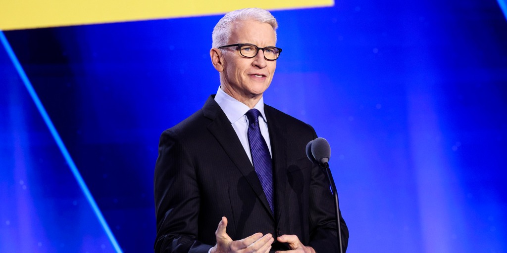 Anderson Cooper speaking 60 Minutes microphone Why the Departure Matters