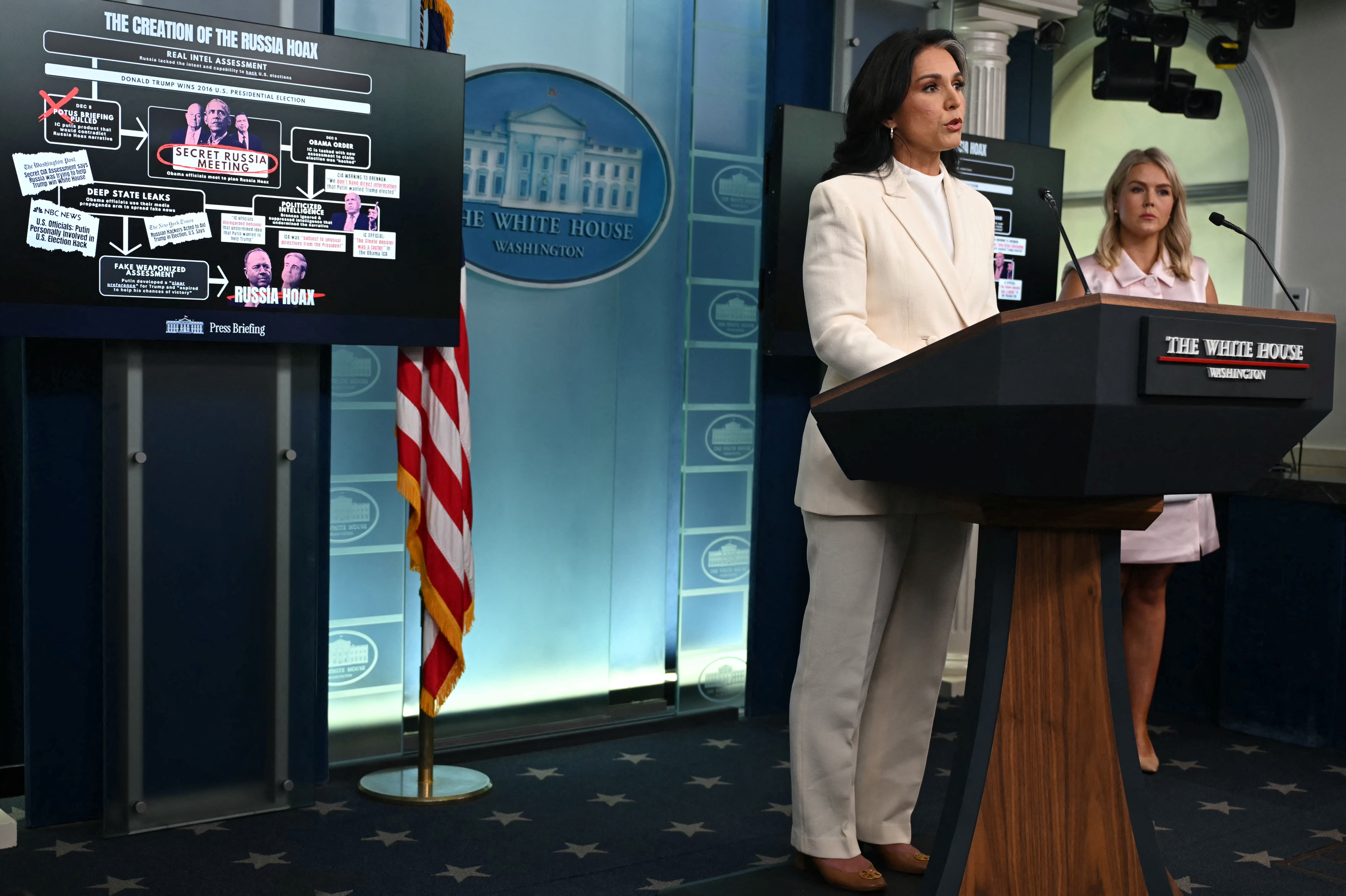 The White House has formally released the most recent update on Tulsi