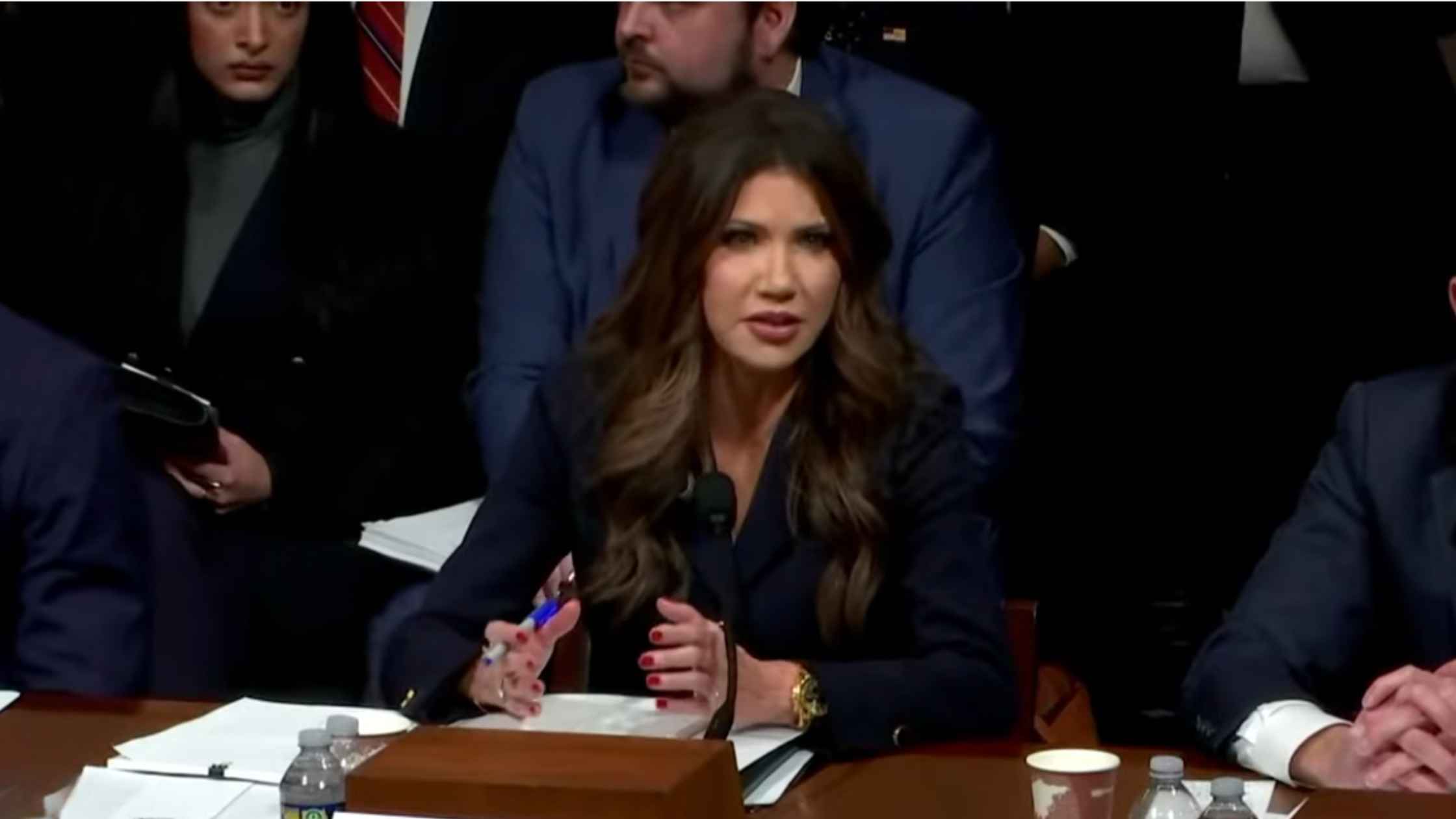 Kristi Noem surprisingly confessed to all her misdeeds during the