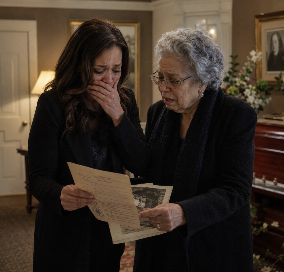 After My Father’s Funeral A Stranger Handed Me Documents That Destroyed Everything I Believed About My Mother