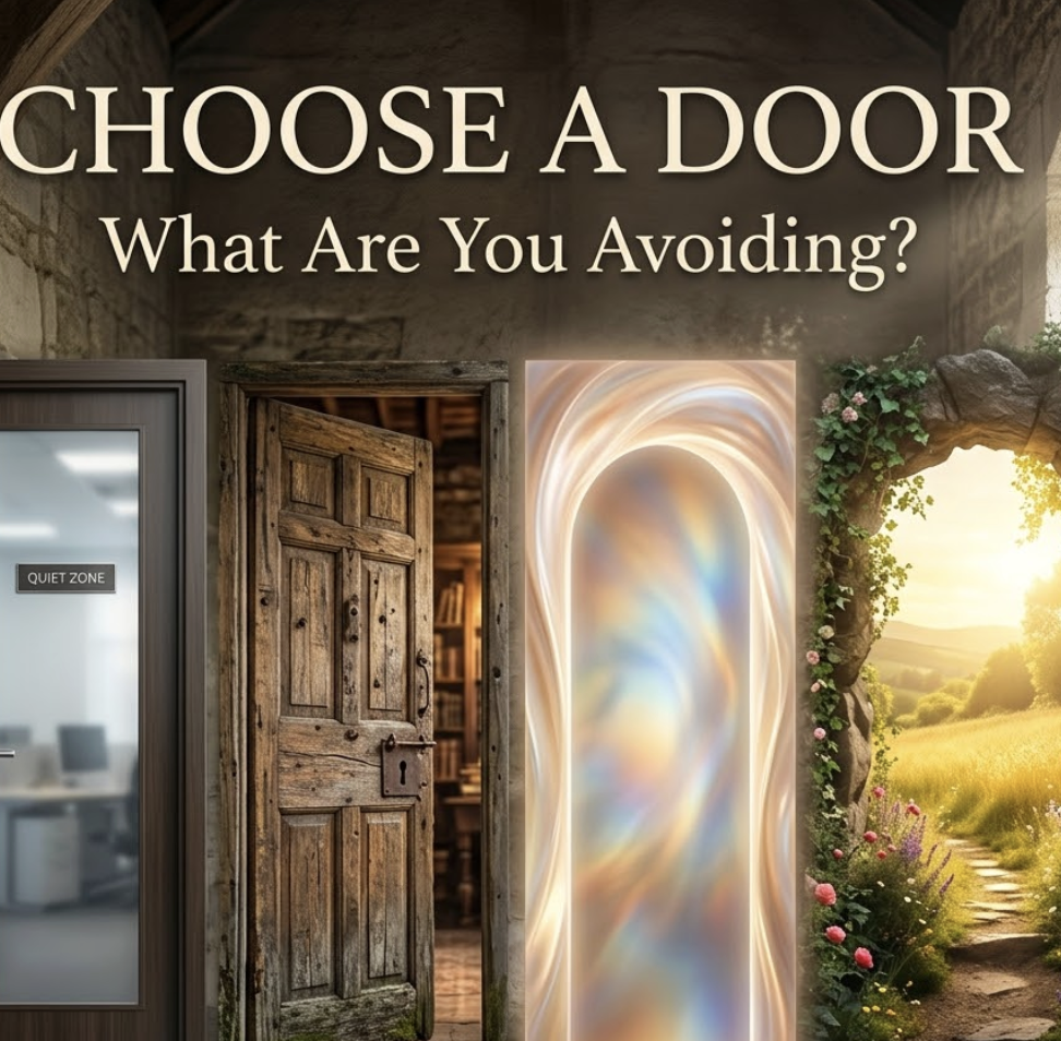🚪 CHOOSE A DOOR AND DISCOVER WHAT YOU MAY BE AVOIDING