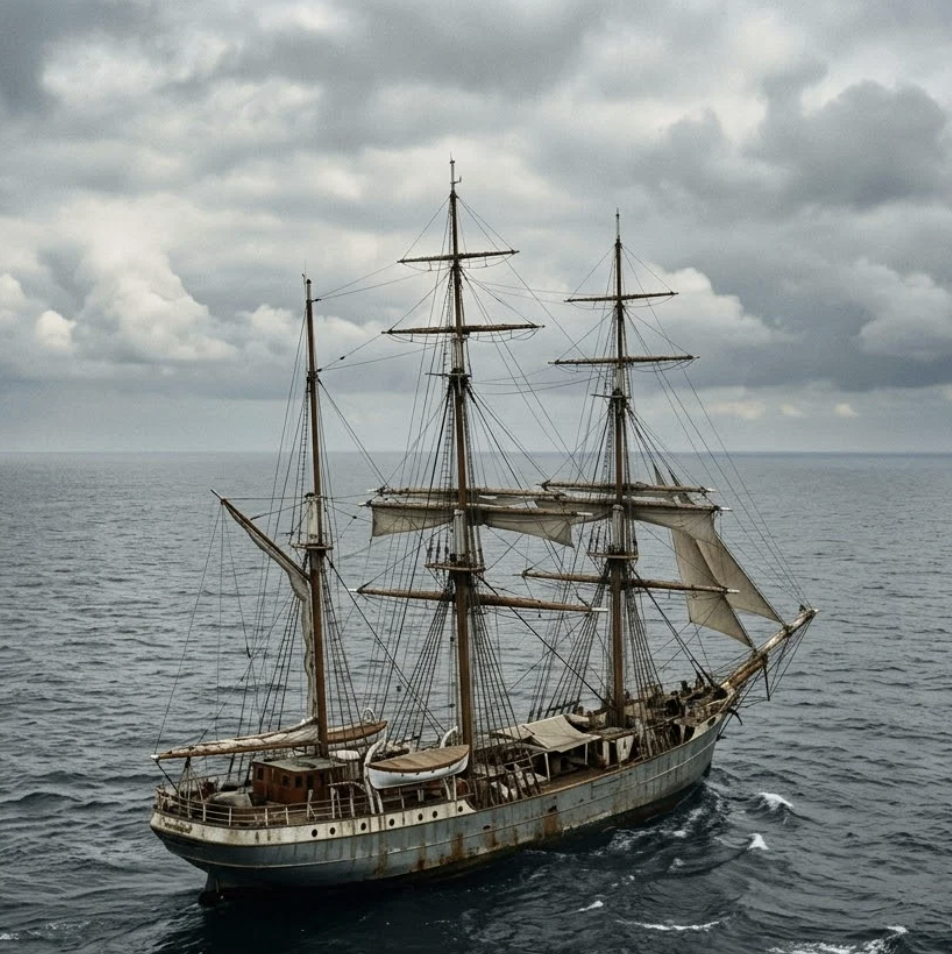 MARY CELESTE AND THE SHIP WITH NO CREW