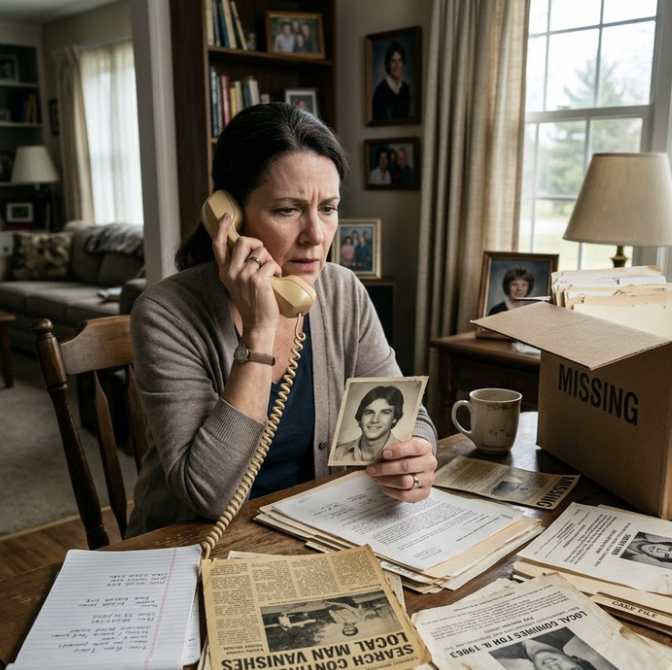 THE WOMAN WHO RECEIVED A CALL FROM A MAN CLAIMING TO BE HER BROTHER — 35 YEARS AFTER HE WAS REPORTED DEAD