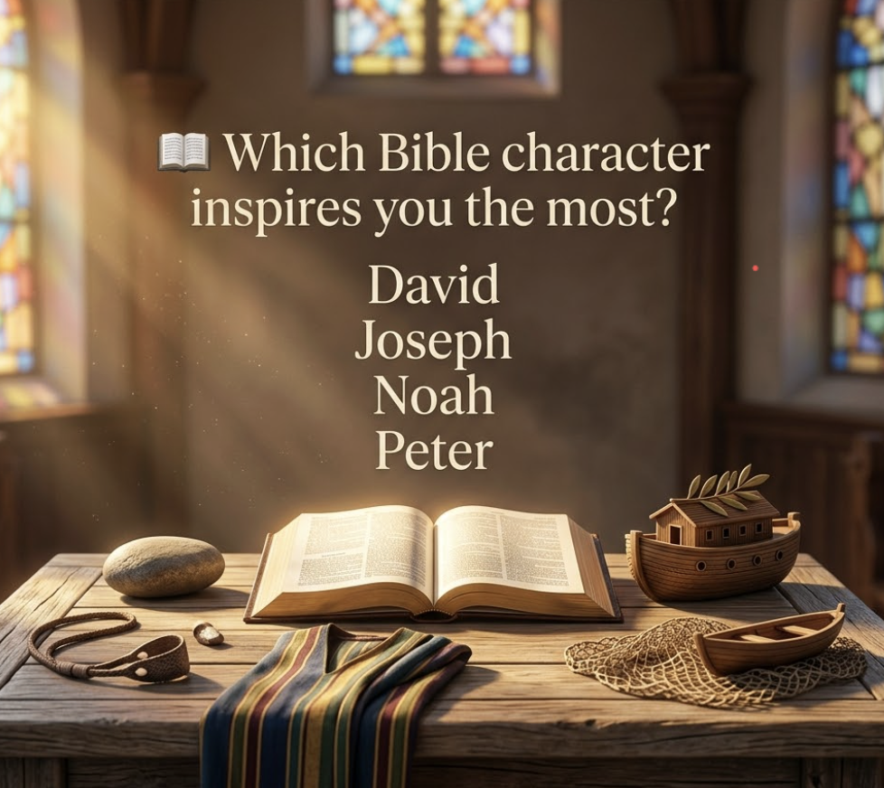 Which Bible Character Inspires You The Most?