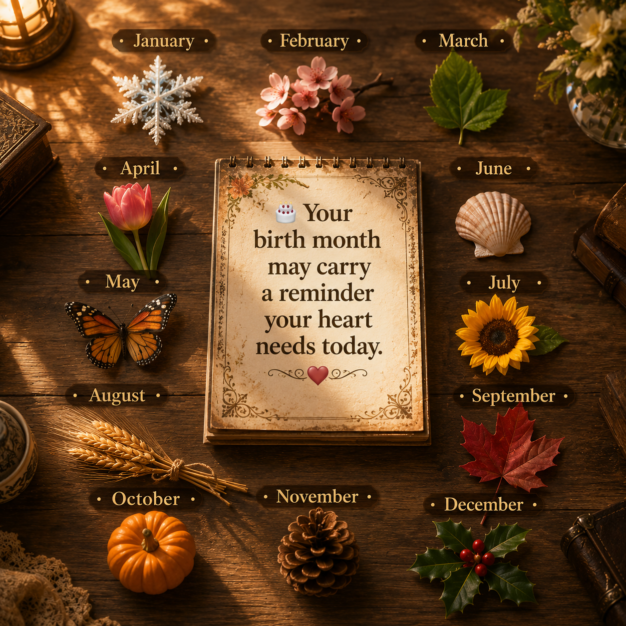 🎂 Your birth month may carry a reminder your heart needs today. Find your month and see what message may be waiting for you.