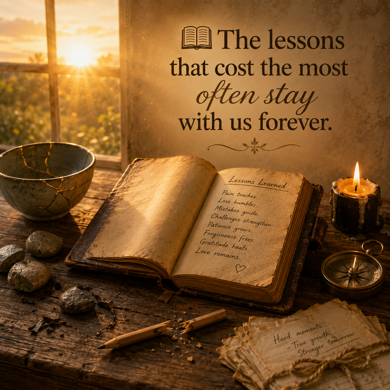 The Lessons That Cost The Most Often Stay With Us Forever