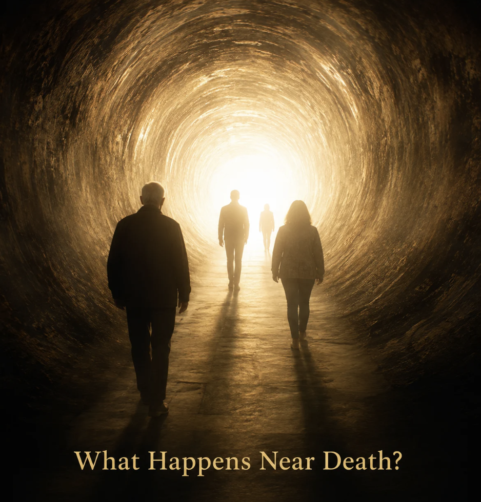 WHY DO SOME PEOPLE REPORT SEEING A BRIGHT LIGHT OR TUNNEL WHEN THEY COME CLOSE TO DEATH?