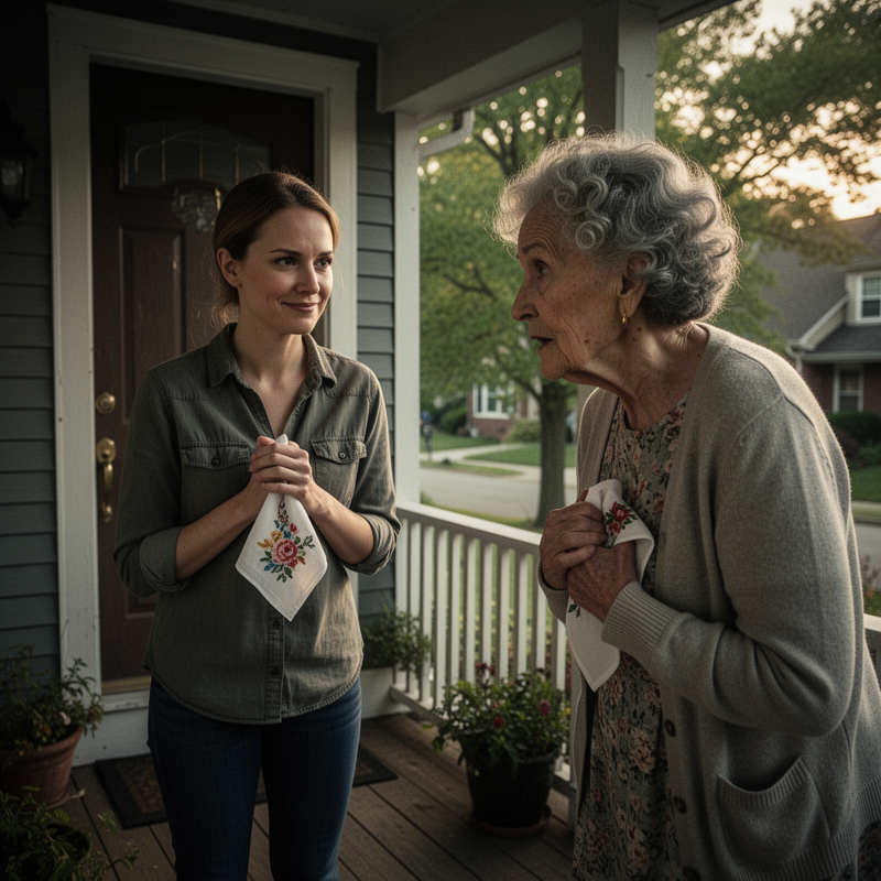 My new neighbor, Mrs. Henderson, insisted she heard a young girl screaming for help from inside my house, and the chilling truth was, I’d heard it too – quiet, desperate cries echoing through the walls, like messages from a hidden heart.