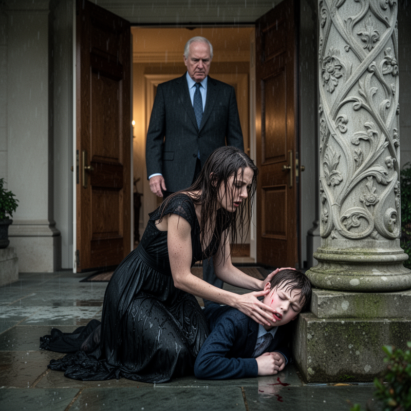 My husband’s family, believing me a penniless widow, locked me and my children out of our home immediately after his funeral, leaving us stranded and heartbroken.