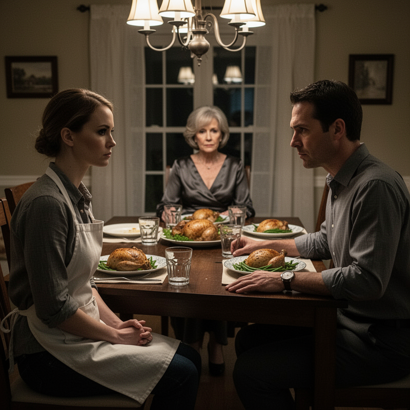 When my husband told his mother in front of me that my cooking was “too ordinary” for their family, I just smiled and said nothing. But the next day, I prepared an elaborate dinner exactly as they demanded, and none of them were prepared for the lesson they were about to learn.