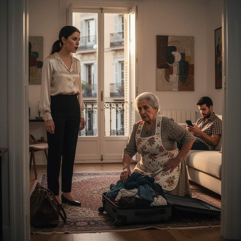 Mi novio le dio las llaves de mi piso a su madre, y cuando llegué a casa, ya estaban instaladas, dándome órdenes como si fuera una invitada en mi propia casa. “Ve a la cocina”, dijo su madre, “Ahor…