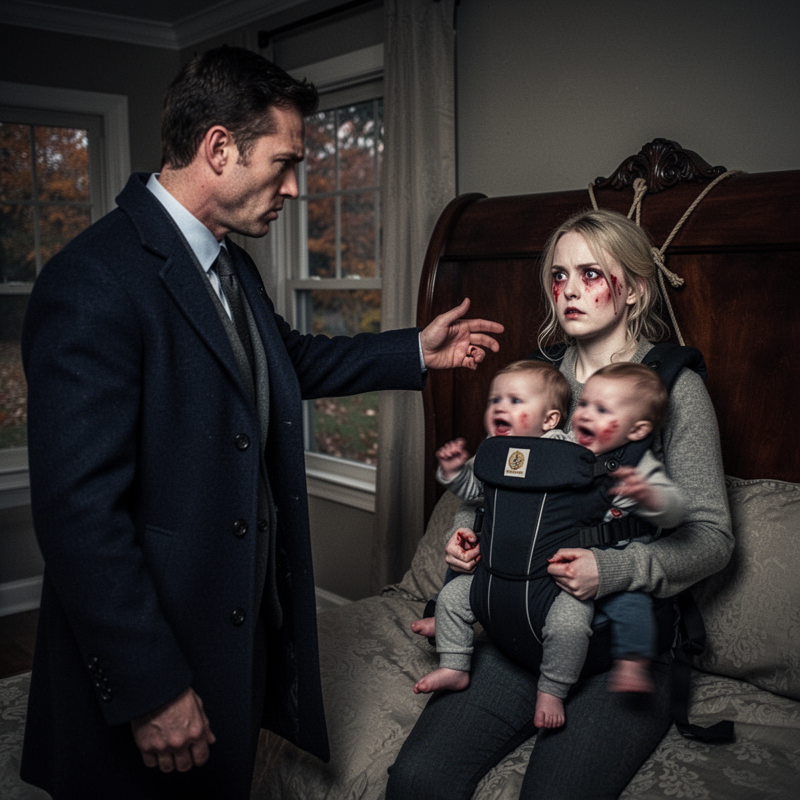 Returning home to their upscale suburban home in Naperville, Illinois, Arthur Vance expected a quiet evening with his wife Victoria and their one-year-old twins—instead, he walked into the master b…