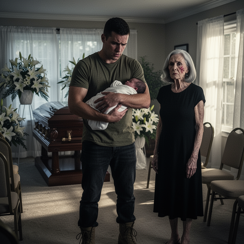 As I returned home from my military deployment, all I wanted was to see my beloved wife’s smiling face and hold her close, but the sight that greeted me in our living room was a polished mahogany c…