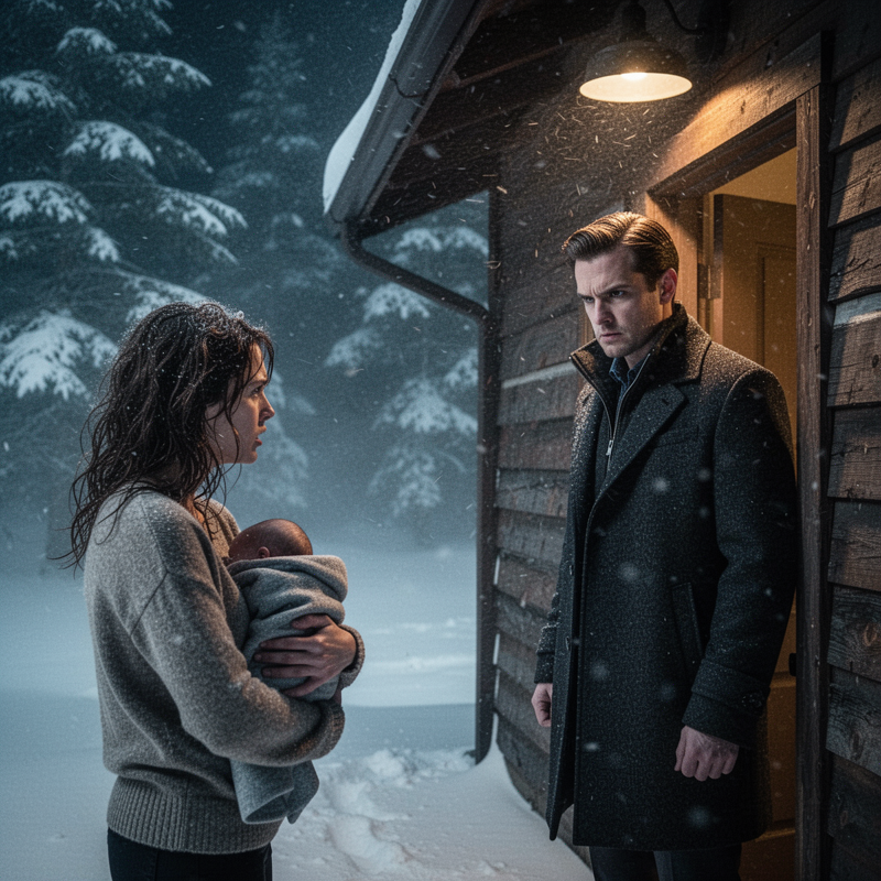 Six weeks after my husband pushed me and our newborn baby out into the middle of a blinding blizzard, I could still hear his final words ringing in the freezing air: “You’ll be fine. You always sur…