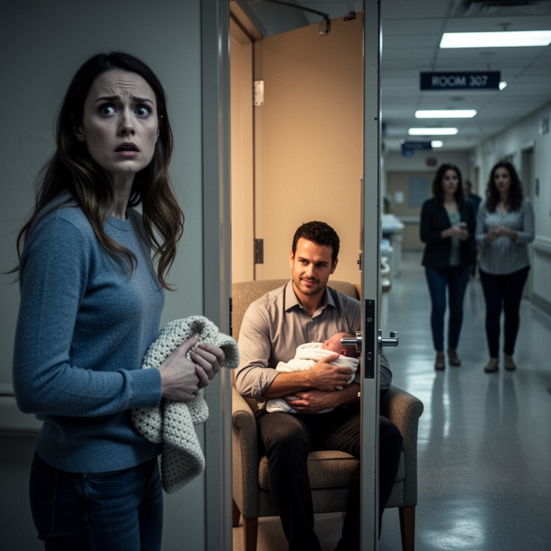 I went to the hospital to meet my newborn nephew, but when I got to the door, I froze: my husband, my sister, and my own mother were building a secret life from the future they had stolen from me. They thought I would stay silent…