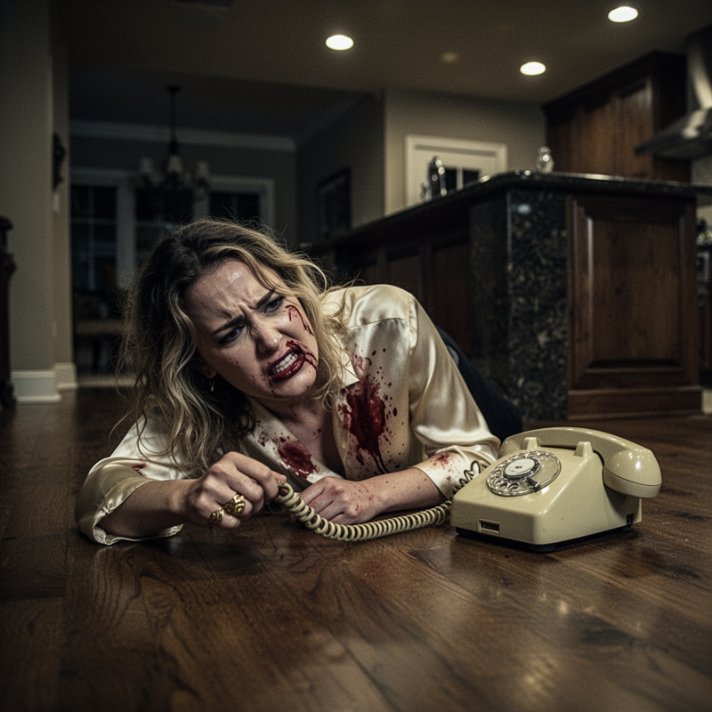Brutalized by her unfaithful husband Matthew, who struck her twenty times with a heavy hickory walking stick to vent his rage and conceal his secret affair, a bloodied Clare bit through her physica…