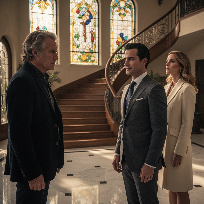 When Thomas visited his daughter Claire at her husband’s secluded Beverly Hills estate, he noticed an unnatural silence and evasive excuses from his son-in-law and mother-in-law claiming she was “j…