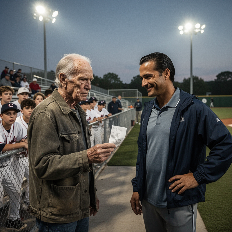 Discovering a suspicious drug sale receipt hidden inside his 15-year-old grandson Leo’s baseball trousers, 72-year-old Arthur rushed straight to the municipal baseball diamond to search his equipme…