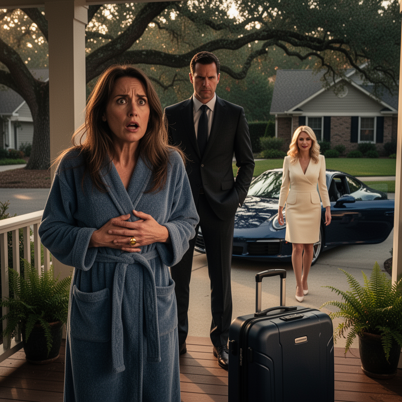 For eleven long years, my husband relentlessly accused me of being the reason we couldn’t conceive, only to divorce me for a younger woman and toss my suitcase onto the porch – completely unaware that I had just discovered I was pregnant with twins.