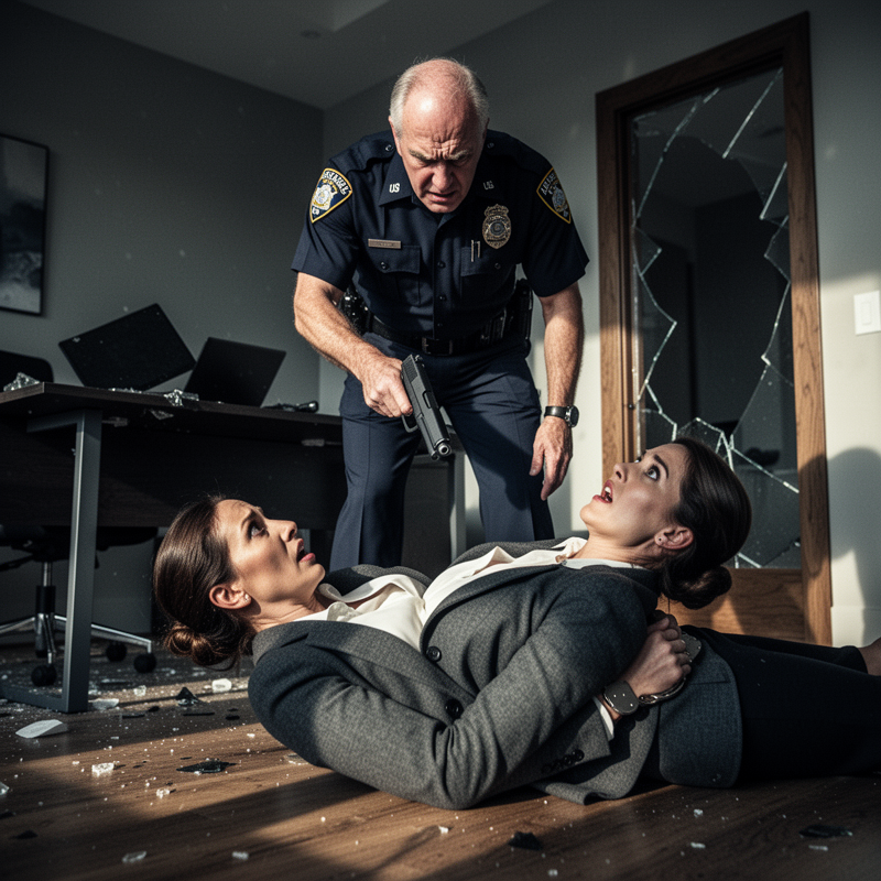 My stepfather, a jealous police officer, handcuffed me while I was on a secure call with the Pentagon, drew his gun, and shoved me to the ground, yelling, “Who do you think you are?”