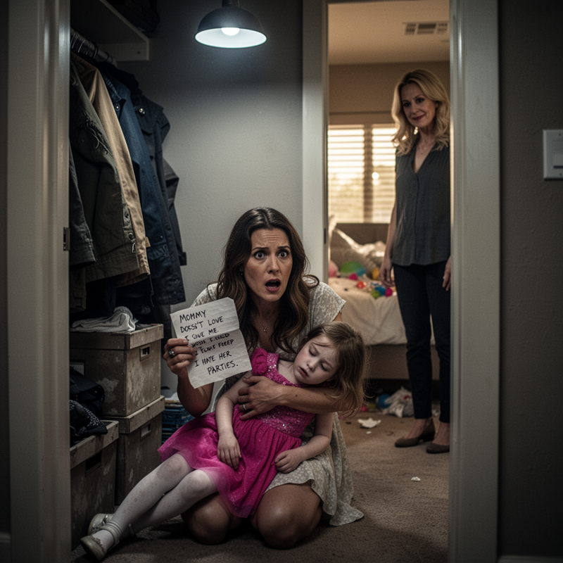 At my niece’s birthday party, I trusted a family member to watch my daughter while I stepped away to retrieve a gift. When I returned, my daughter was gone, and my sister, Karen, smirked, “She’d ru…