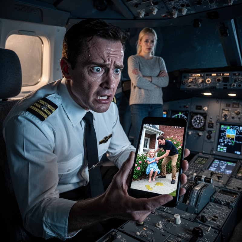 At 30,000 feet, my phone flashed an urgent motion alert from home. When I opened the doorbell camera footage, I saw a sight no father should ever witness.