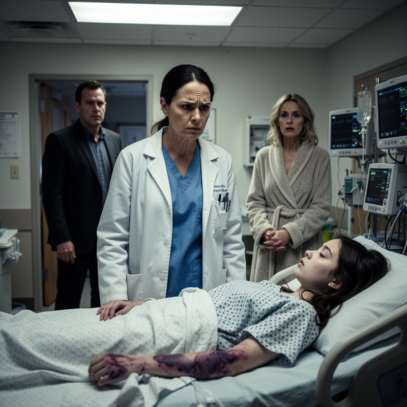 My stepfather beat me and my twin sister daily, deriving pleasure from our fear. One night, he beat us both unconscious, then dragged us into the emergency room while our mother whispered, “They fell down the stairs.”