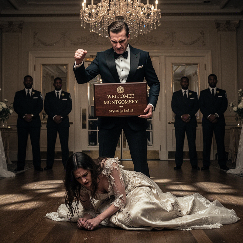 Right in the middle of a lavish wedding ceremony at a luxury hotel ballroom in Manhattan, the arrogant groom violently struck the bride, knocking her hard to the hardwood floor with a decorative wo…