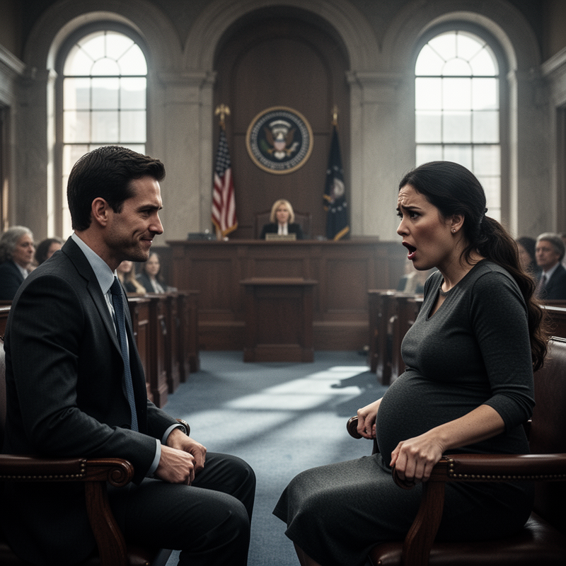 Eight months pregnant, I walked into the family court building, clutching my oversized purse, clinging to the naive belief that justice, or at least common decency, would prevail in my divorce.