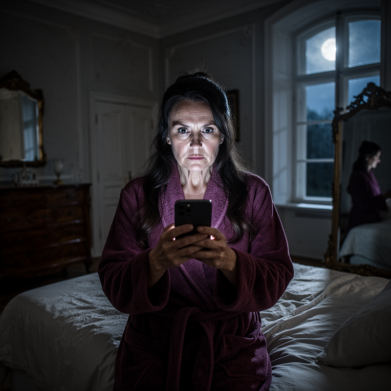 Mój mąż porzucił mnie dla młodszej kobiety i zabrał całą rodzinę za granicę na swój ślub, a potem o 2:13 w nocy wysłał mi SMS-a: „Zniknij, zanim wrócimy. Nienawidzę starych rzeczy. Zasługuję na now…