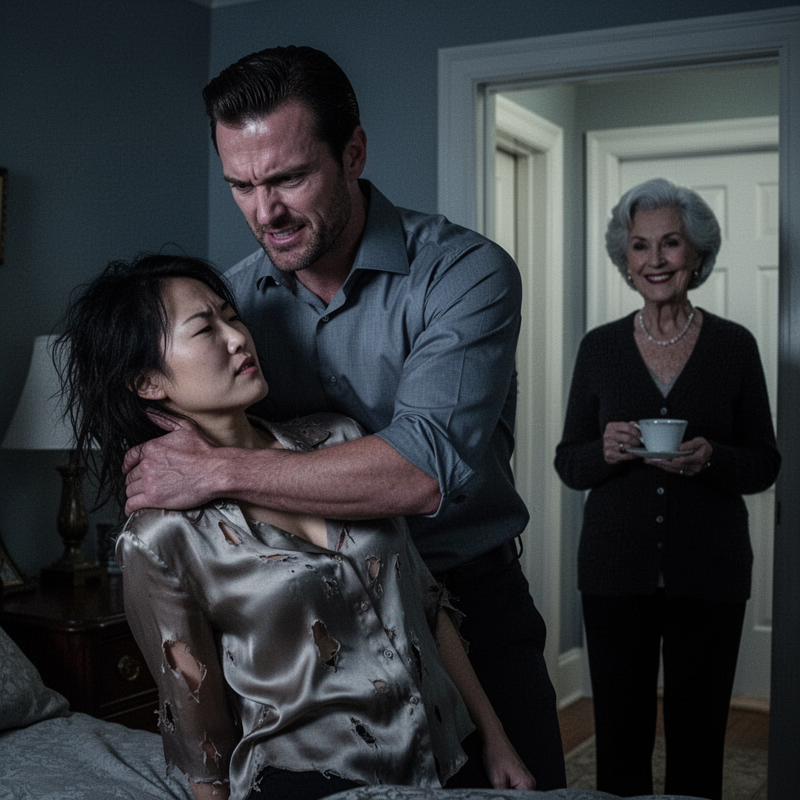 Beaten mercilessly by her tyrannical husband Derek while enduring the vicious mockery of her mother-in-law Marlene in a calculated scheme to steal the house and forensic accounting firm left by her…
