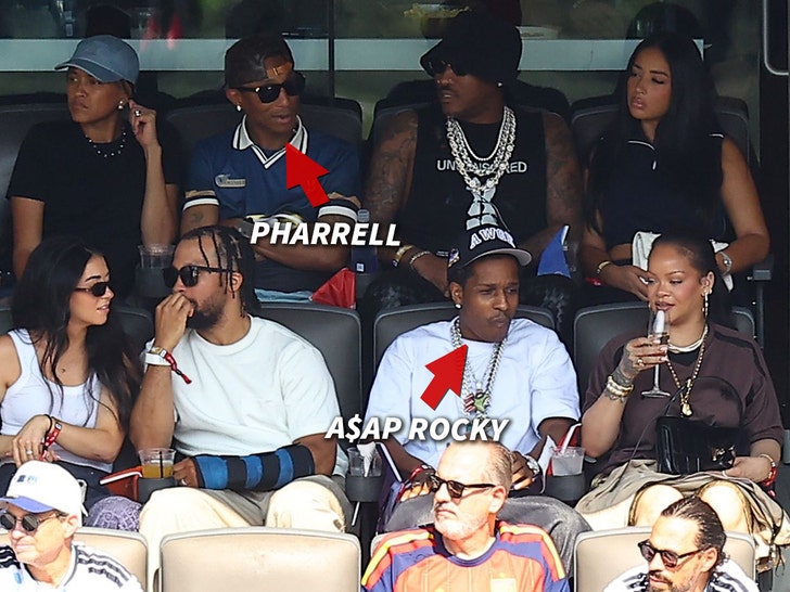 BBC commentator confuses Pharrell with A$AP Rocky — and flubs name completely — at World Cup Final 2026